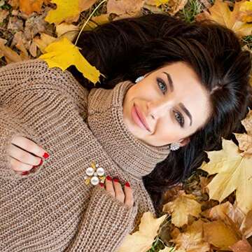 22 Pieces Pearl Rhinestone Embellishments for Crafts