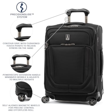 Travelpro Crew Versapack Softside Expandable Carry on Luggage