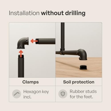 Pamo Garment Rack: Stylish, Durable, and Versatile for All Spaces