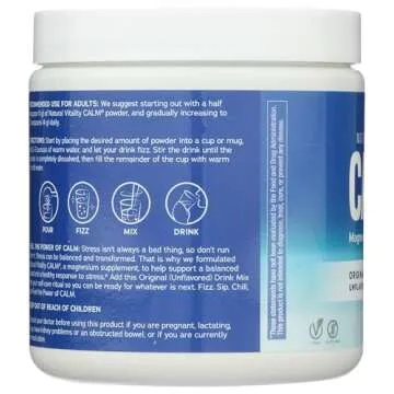 NATURAL VITALITY Original Calm Magnesium Drink Mix, 8 OZ