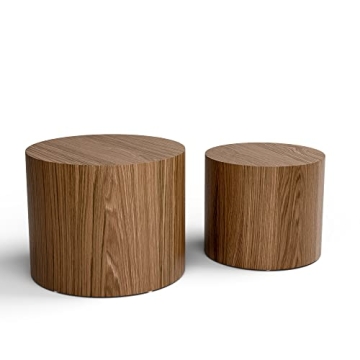 Homtique Nesting Coffee Table Set - Modern Style & No Assembly