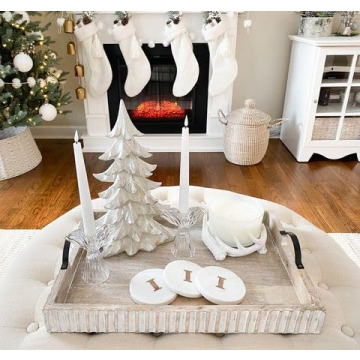 LampLust Flameless Taper Candles Set with Remote Control, 9 Inch