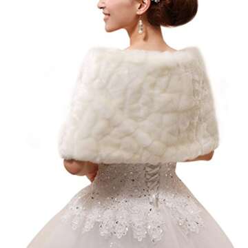 Women Elegant Cape Shawls for Weddings and Holidays