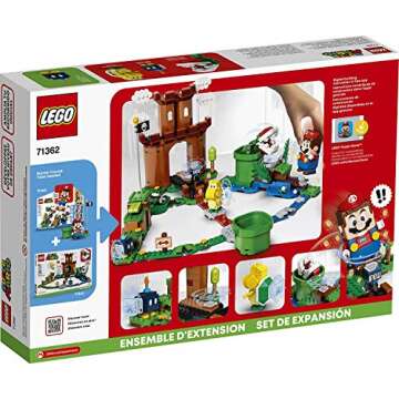 LEGO Super Mario Guarded Fortress Expansion Set 71362 Building Kit; Collectible Playset to Combine w...