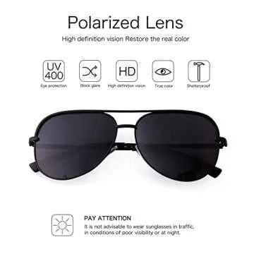 Stylish Oversized Aviator Sunglasses for Fashion & Function