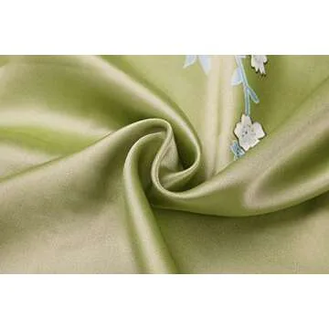 Women's Satin Floral Kimono Robes for Elegant Events