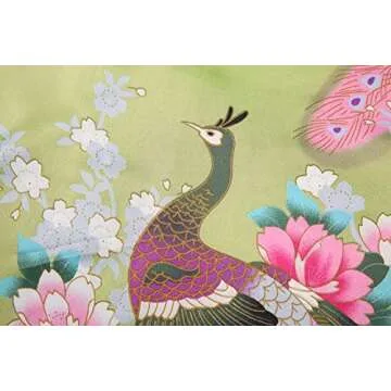 Women's Satin Floral Kimono Robes for Elegant Events