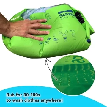Portable Washing Machine for Travel & Camping