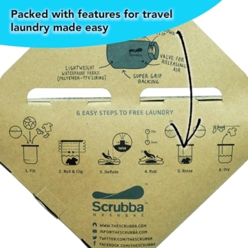 Portable Washing Machine for Travel & Camping