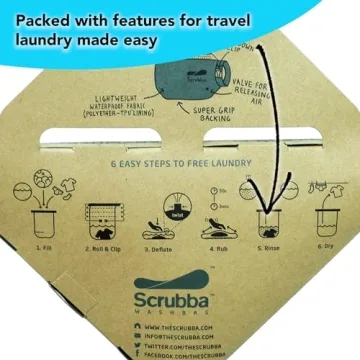 Portable Washing Machine for Travel & Camping