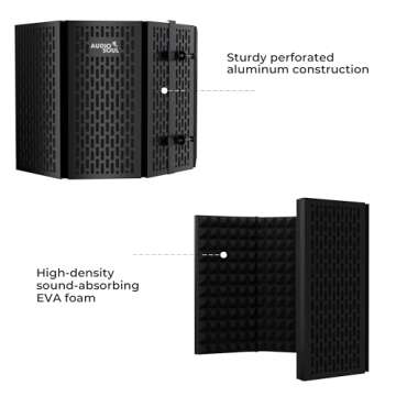 Audiosoul Professional Isolation Shield for Superior Sound