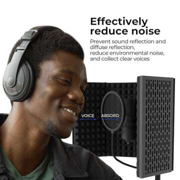 Audiosoul Professional Isolation Shield for Superior Sound