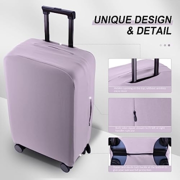 RainVillage Luggage Cover for 19-31 Inch Suitcases
