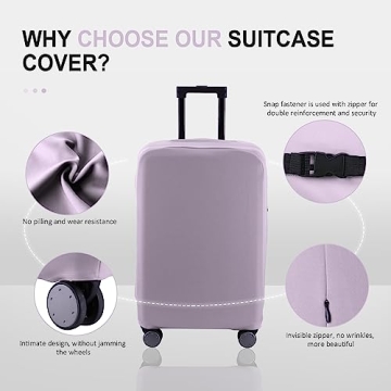 RainVillage Luggage Cover for 19-31 Inch Suitcases