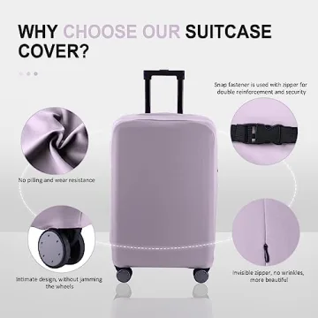 RainVillage Luggage Cover for 19-31 Inch Suitcases
