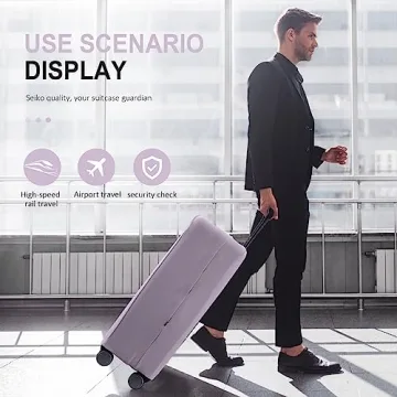 RainVillage Luggage Cover for 19-31 Inch Suitcases