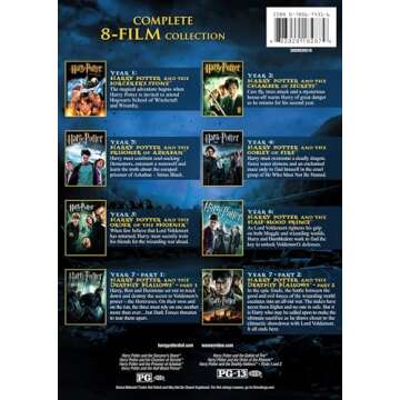 Harry Potter: The Complete 8-Film Collection [DVD]