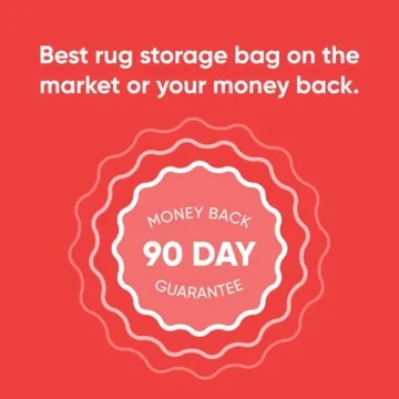 Hulsky Heavy Duty Rug Storage Bag - 9x12 Rug Protector