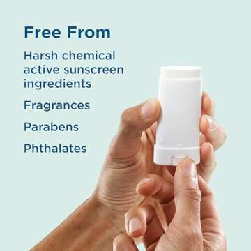 Blue Lizard Sensitive Sunscreen Stick SPF 50+ for All Skin