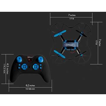 Top Race STEM Educational DIY Drone - 54-Piece Quadcopter Kit