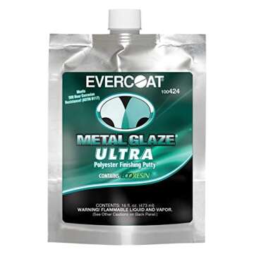 Fibreglass Evercoat FIB-424 Metal Glaze Ultra, 16 Oz.