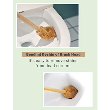Eco-Friendly Coconut Fiber Toilet Brush for Sustainable Living