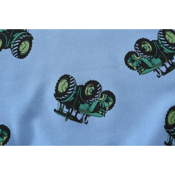 DDSOL Toddler Boys Long Sleeve Graphic Sweatshirt