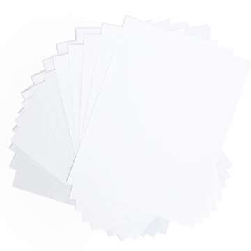 Siser EasySubli HTV - Printable Sublimation Heat Transfer Vinyl - 10 Sheets of EasySubli (8.4"x11") and 10 Sheets of EasySubli Mask (8"x10")