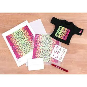 Siser EasySubli HTV - Printable Sublimation Heat Transfer Vinyl - 10 Sheets of EasySubli (8.4"x11") and 10 Sheets of EasySubli Mask (8"x10")