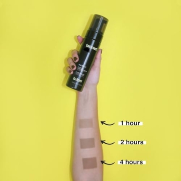 b.tan Dark Self Tanner Kit for Deep, Natural Glow