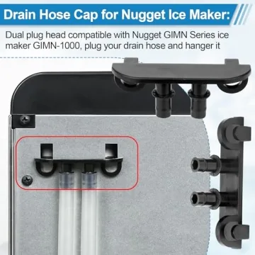Ice Maker Drain Hose Cap Compatible with GE Opal Nugget