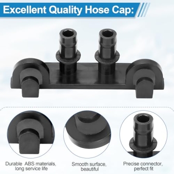 Ice Maker Drain Hose Cap Compatible with GE Opal Nugget
