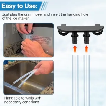 Ice Maker Drain Hose Cap Compatible with GE Opal Nugget