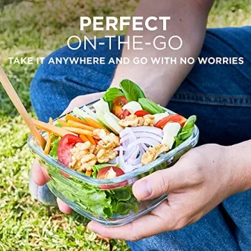 Razab 35 Piece Glass Food Storage Set - Airtight Containers