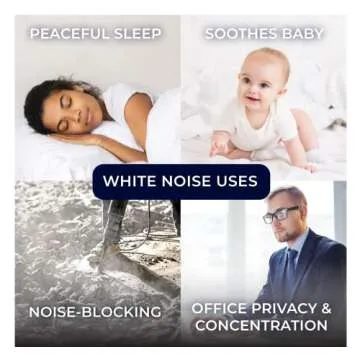 Yogasleep Dohm (White,Pink) The Original White Noise Machine, Relaxing Natural Sound From a Real Fan, Noise Cancelling For Office Privacy, Sleep Aid For Adults & Baby, Travel Size Pink Noise Machine