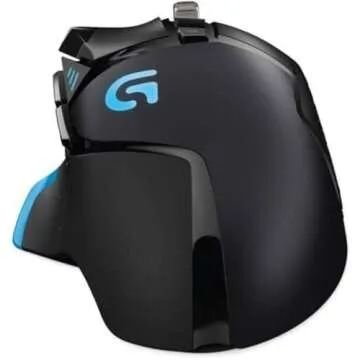 Logitech G502 Proteus Spectrum RGB Tunable Gaming Mouse, 12,000 DPI On-The-Fly DPI Shifting, Personalized Weight and Balance Tuning with (5) 3.6g Weights, 11 Programmable Buttons