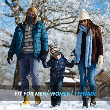 CUIMEI Fleece Neck Warmer Gaiter for Winter Adventures