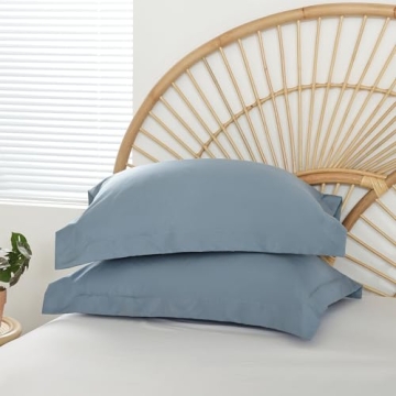 Weigelia Dusty Blue Queen Comforter Set 7PCS Ultra Soft