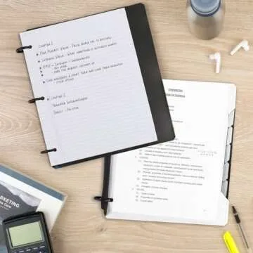 Five Star Flex Hybrid NoteBinder with Study App