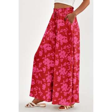 Stylish PRETTYGARDEN Summer Wide Leg Pants for Women