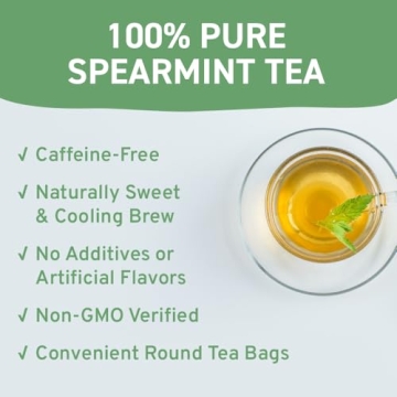 HANDPICK Spearmint Tea Bags - 100 Herbal Tea Bags
