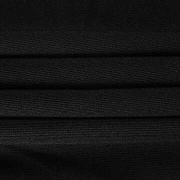 PALINDA Women's Sexy Sleeveless Square Neck Tank Metal Button Bodysuit (Large, Black)