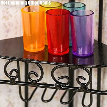 Odoria Miniature Wine Rack for Dollhouses Unique Decor