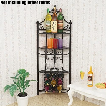 Odoria Miniature Wine Rack for Dollhouses Unique Decor