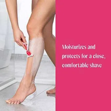 Skintimate Signature Scents Moisturizing Shave Gel for Women Raspberry Rain with Vitamin E and Olive Butter - 2.75 Ounce(Packaging May Vary)