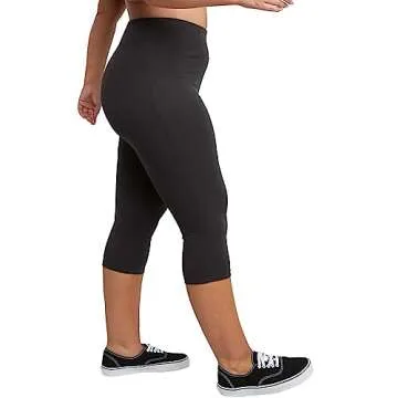 JUST MY SIZE Women's Capri Leggings for Ultimate Comfort