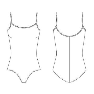 Bloch Dance Women's Nejor Microlux Camisole Leotard – Elegant Dancewear for All Levels