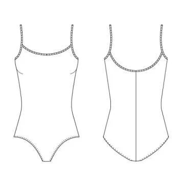 Bloch Dance Women's Nejor Microlux Camisole Leotard – Elegant Dancewear for All Levels