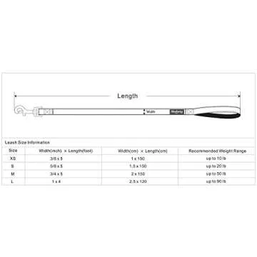 Blueberry Pet Essentials Spring Scent Inspired Garden Floral Dog Leash in Light Purple, 5 ft x 5/8", Small, Leashes for Dogs