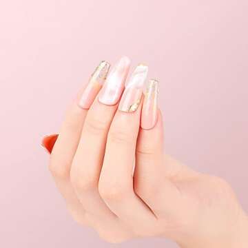 AIMEILI Soak Off Gel Nail Polish Gift Set - 6 Pastel Colors for Home Manicures